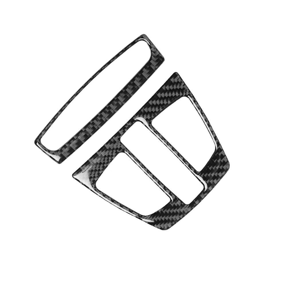 Carbon fiber reading light trim sticker protective cover suitable for BMW 3 Series, F30, F32, X1, X5, X6
