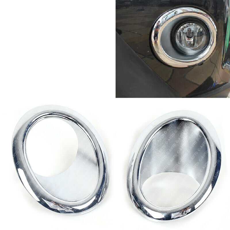 Chrome front fog light cover trim for NISSAN X-TRAIL T31 2011/2012 (2 pieces)