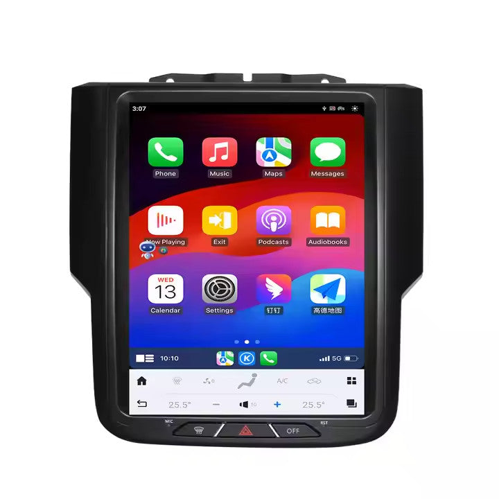 Android Navigation Car Gps Stereo for Tesla Style for Dodge for Ram 1500 2500 2013-19 US