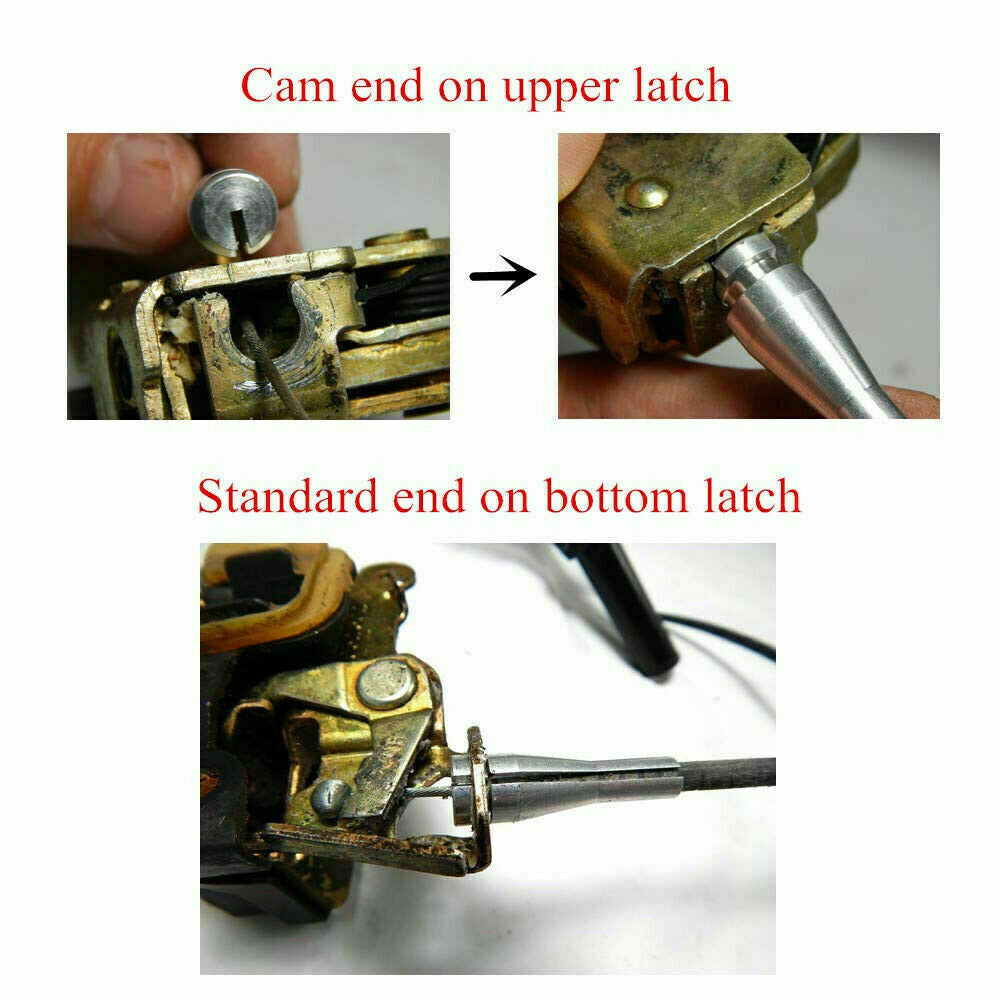 Cable Repair Kit 4 Ends Fix 1 Door Back/Door Handle Latch for Ford F-150 Ranger