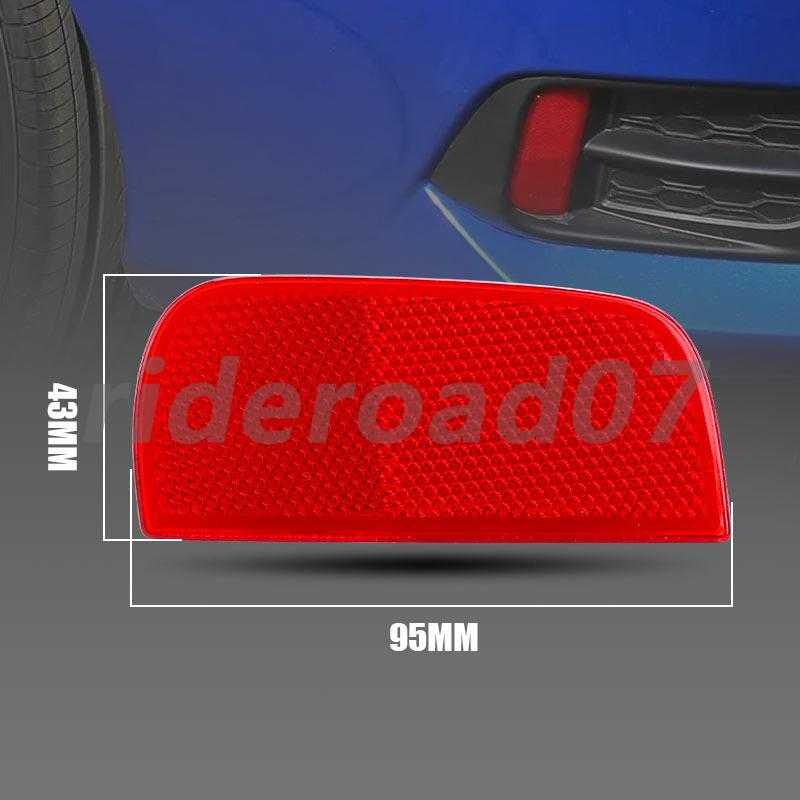 Rear Left Bumper Trim Reflector for Honda for Civic Sedan or Coupe 2016-2021