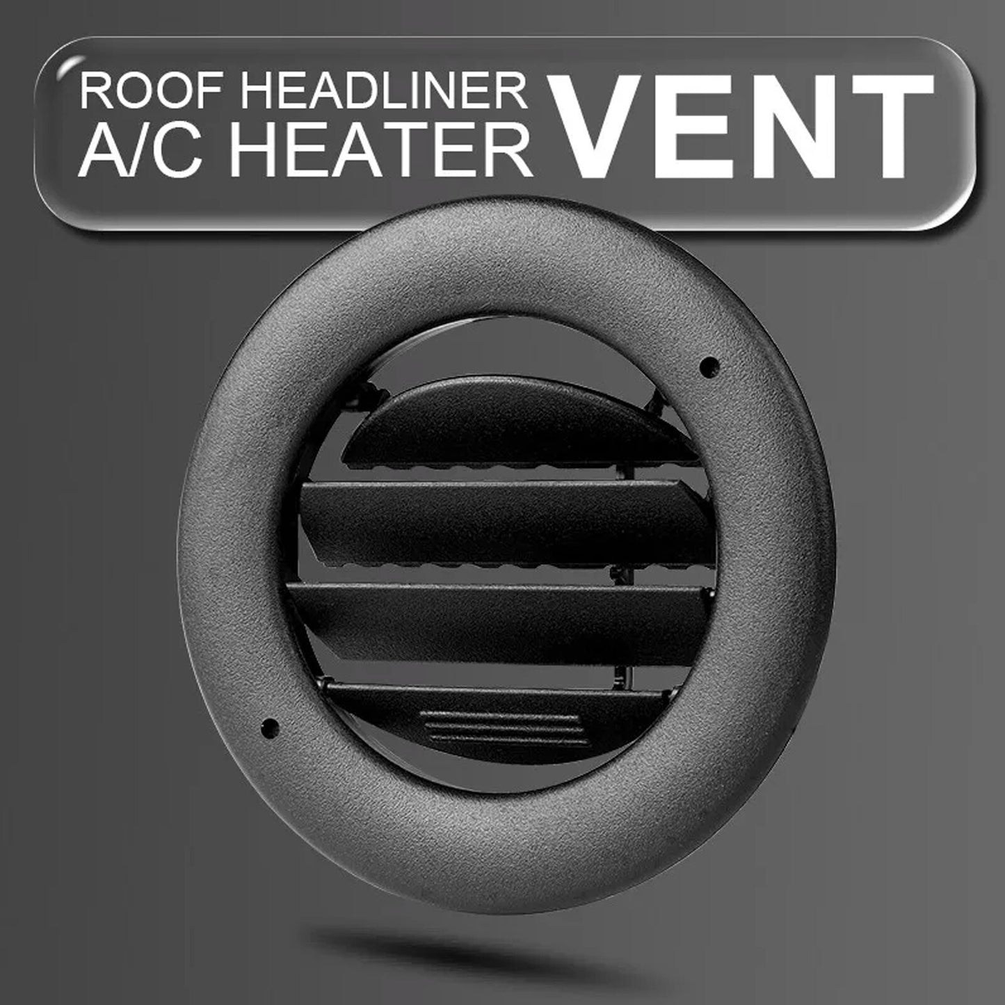 4-piece roof ceiling head air conditioning heater ventilation grille, suitable for Ford Van E150 E250 E350