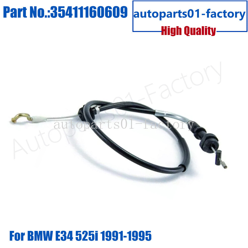 35411160609 New Touring Accelerator Cable Fit for BMW E34 525i 1991-1995
