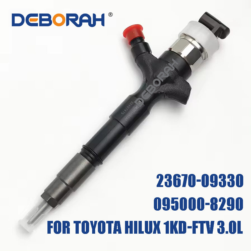 4PCS Diesel Fuel Injector 095000-8290/8220/8560 23670-0L050 For Hiace HILUX 1KD