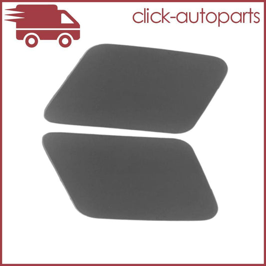 Fits For 2' F22 F23 13-21 2x LH RH Headlamp Washer Nozzle Cover Unpainted