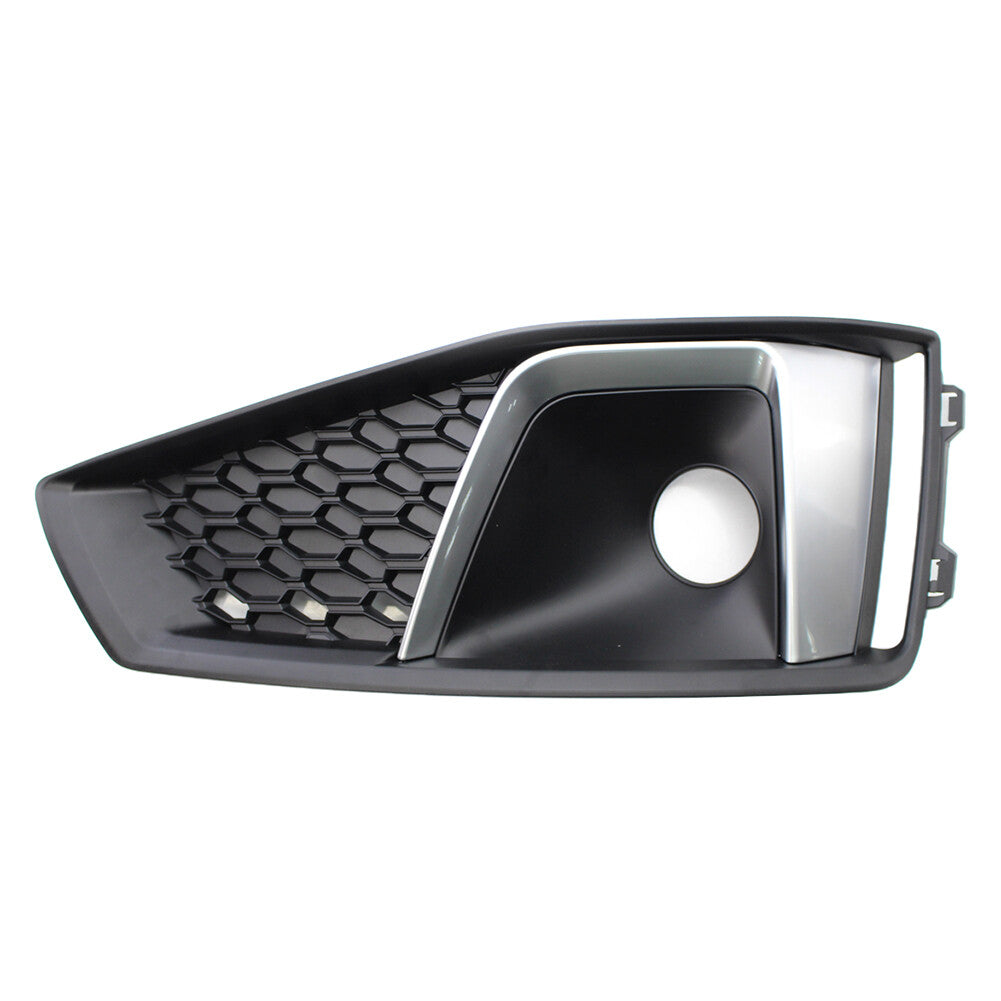 Front Bumper Grille Right Fog Light Lamp Cover for Audi A4 B9 S4 2018-20