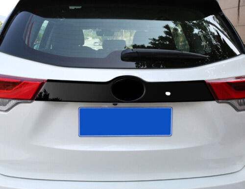 Rear Door Trunk for Toyota Highlander 14-19 Trim Molding Strip Black Titanium