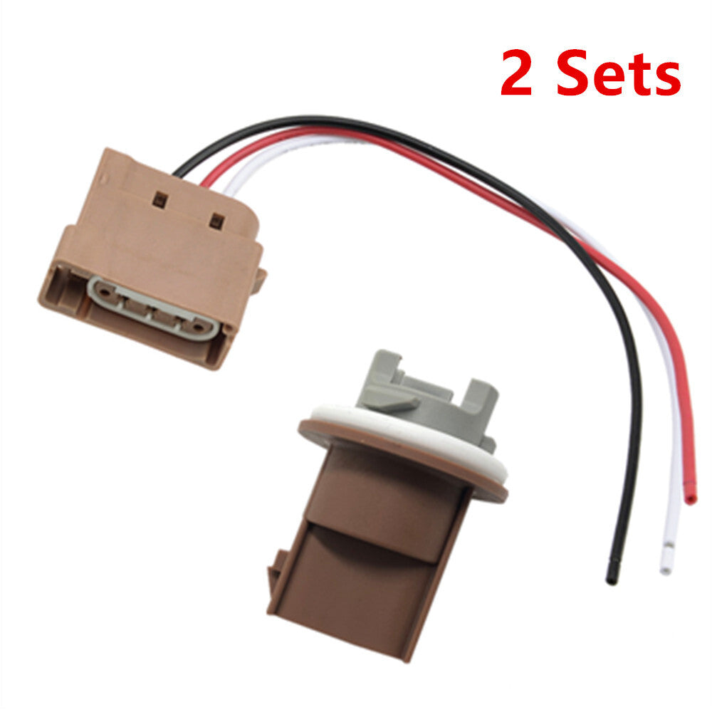 2Sets Tail Light Turn Signal Socket Pigtail for Ford F150 F250 F350 Super Duty