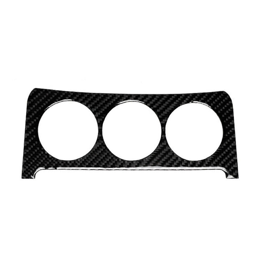 Carbon fiber interior control panel switch decorative sticker protective cover suitable for Nissan 350Z 06-09