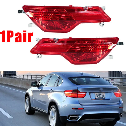 2PCS For 2008-2010 for BMW X6 E71 E72 Rear Bumper Fog Lamp Reflector lamp