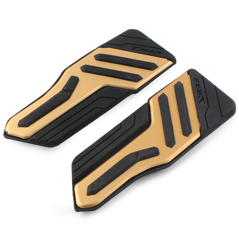 Fu?pedale Pegs Fu?st¨¹tzen Fu?pad Fu?brett f¨¹r for Yamaha T-MAX 560 2022 Gold