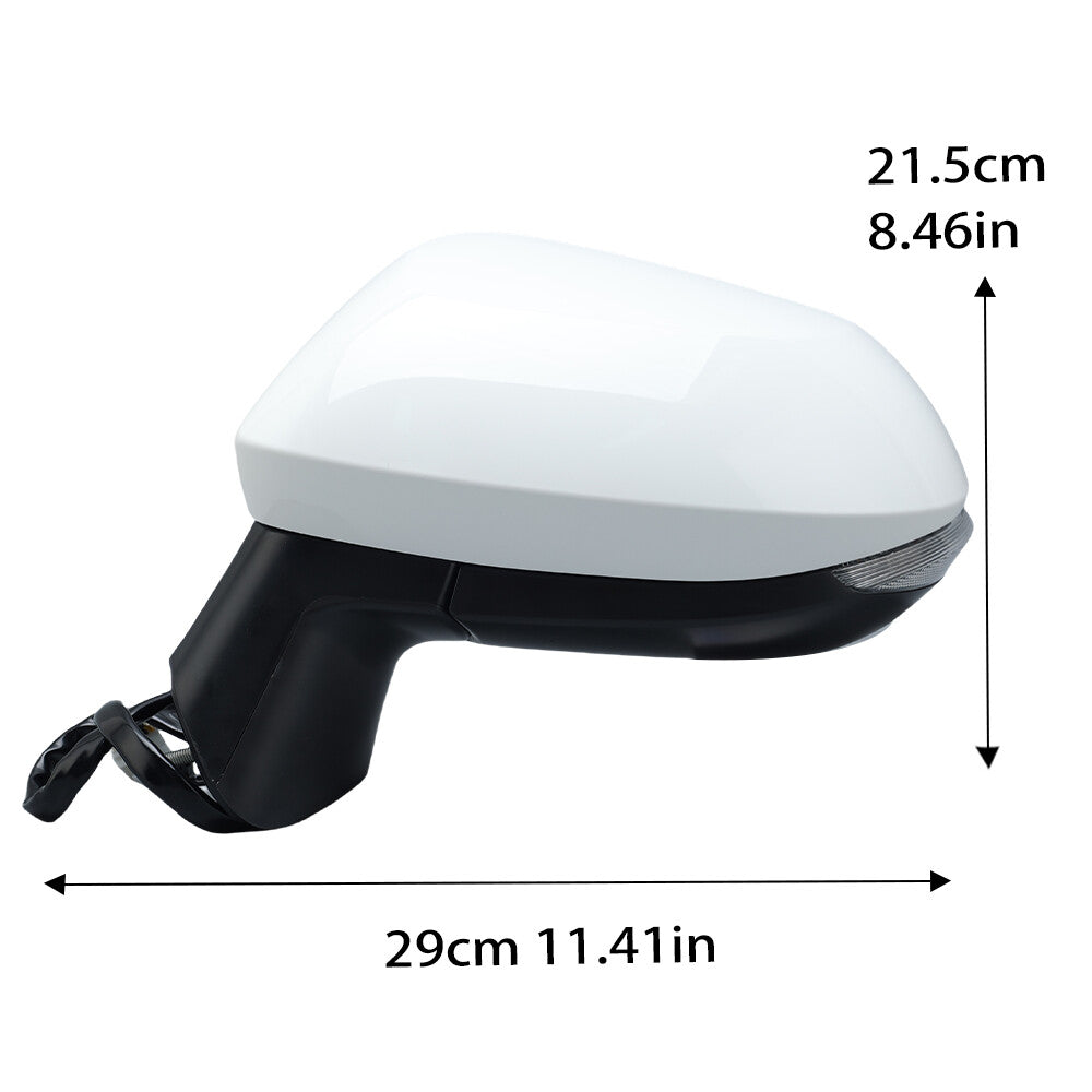 for Toyota for Corolla E21 E210 MK12 19-24 Exterior Mirror Rear View Mirror White Left