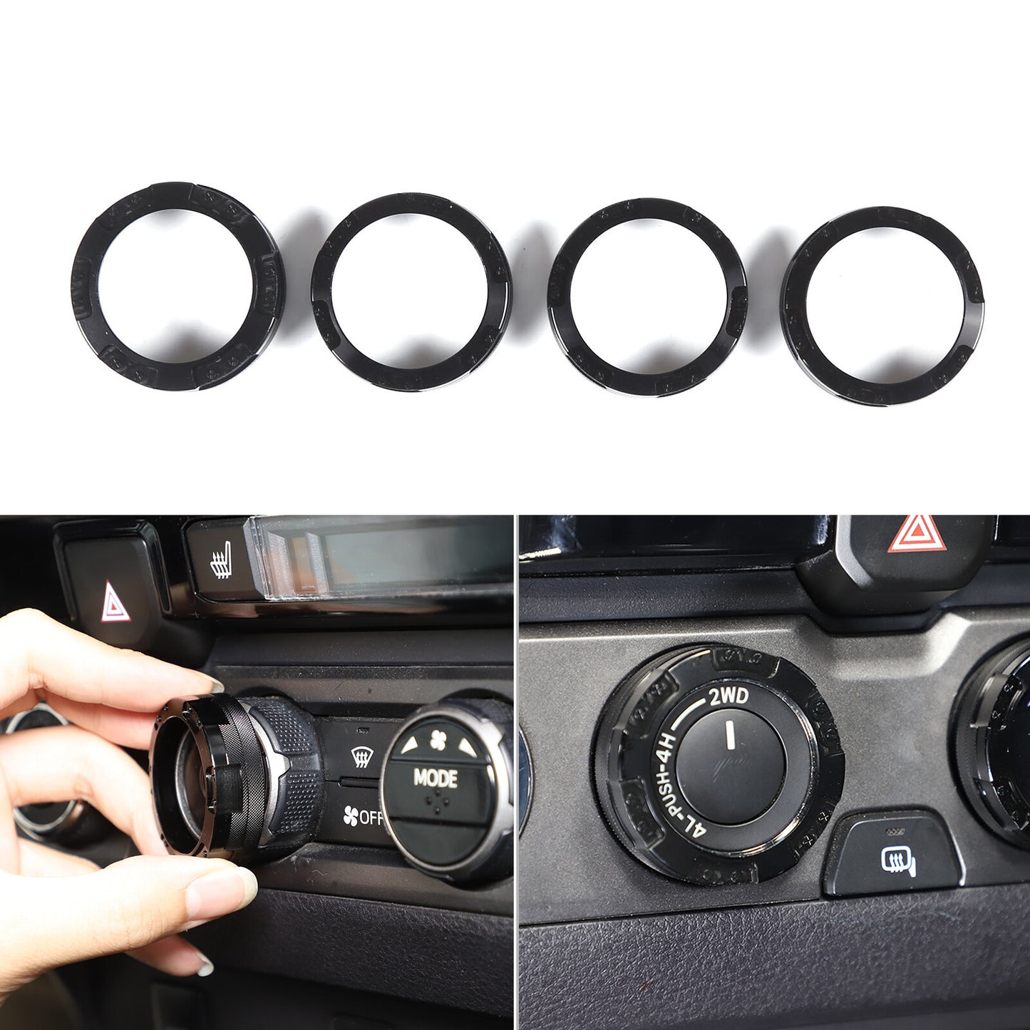 360-degree rotating phone holder, black, suitable for BMW 3 Series & M3 E90 E91 E92 E93