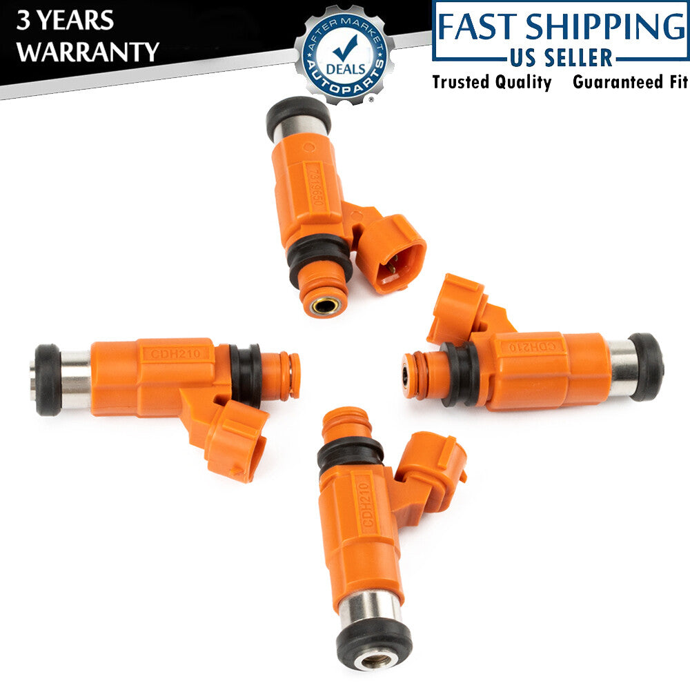 4Pcs Fuel Injectors for Mitsubishi Mirage 1997-2001 1.8L Eclipse 2000-2005 3.0L