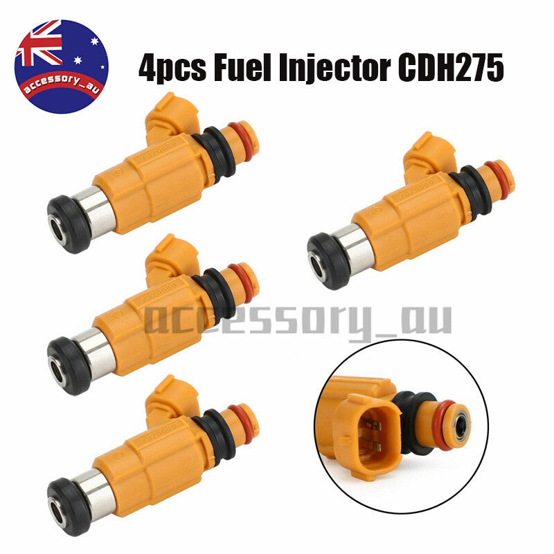 4X FUEL INJECTOR for MITSUBISHI STARWAGON L300 L200 SPACE WAGON 4G64 2.4 CDH275