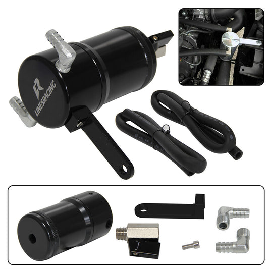 Oil Catch Can Reservoir Tank Billet For 11-17 for Ford EcoBoost F-150 5.0L Explorer