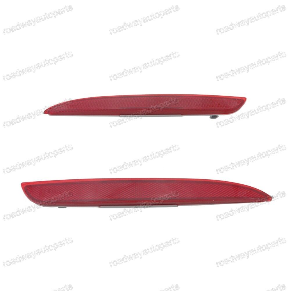Rear Bumper Reflector Reflex Lights Lamps for Mazda 3 2008-2012 Left Right 2Pc
