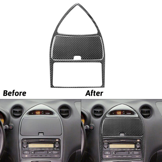 Carbon Fiber Center Console Storage Box Panel Trim for Toyota Celica 2001-2005