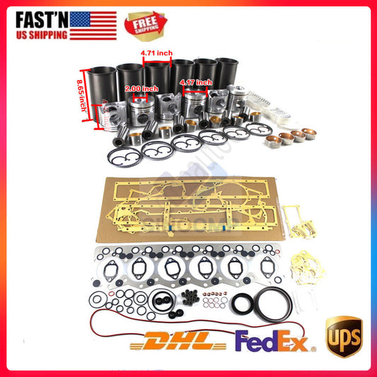 Overhaul Rebuild Kit for S6D108 SA6D108-1 SAA6D108E-2 Komatsu PC300-5 PC350-6