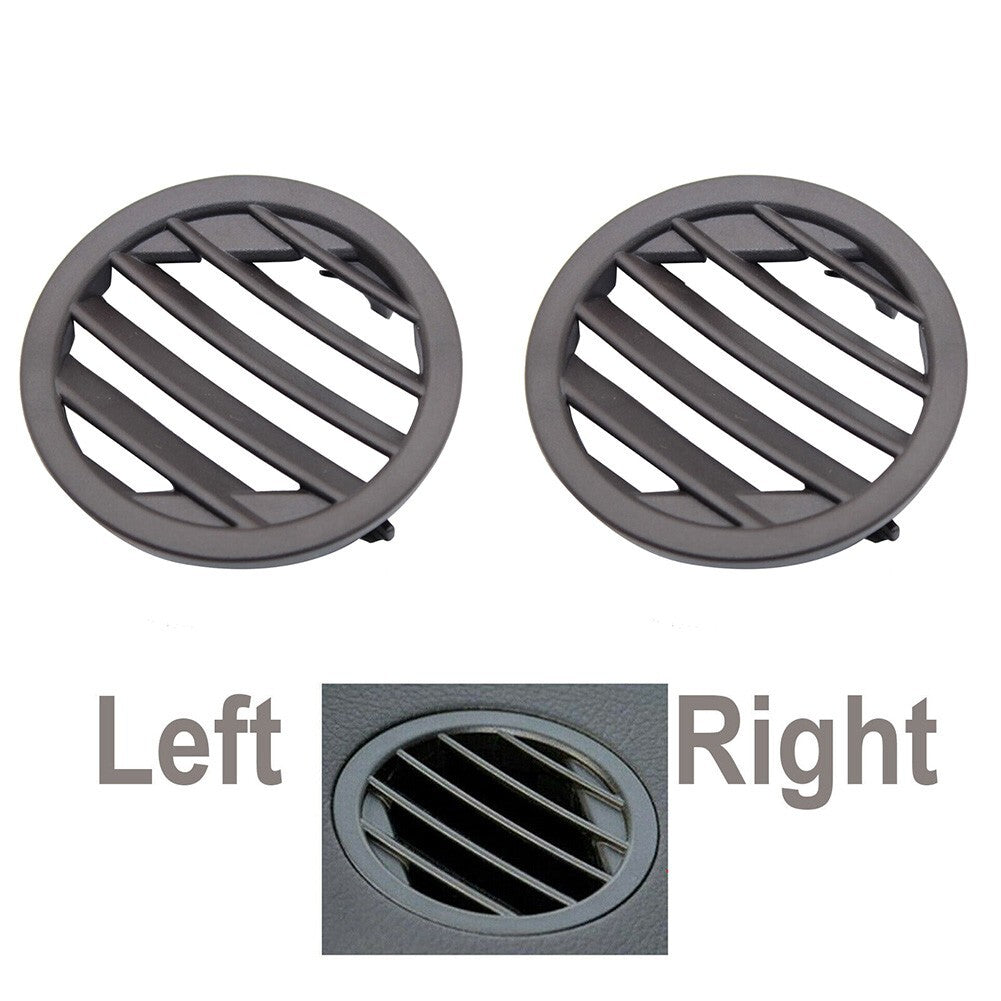 20468049877L9 Air Ac Vent Air Vent Dash 20468049878Q02 2pcs Brown Clip-On