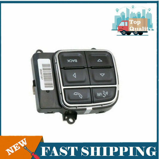 new steering wheel EVIC control switch 56046255AD, compatible with 2011-2014 for Dodge for Chrysler vehicles.