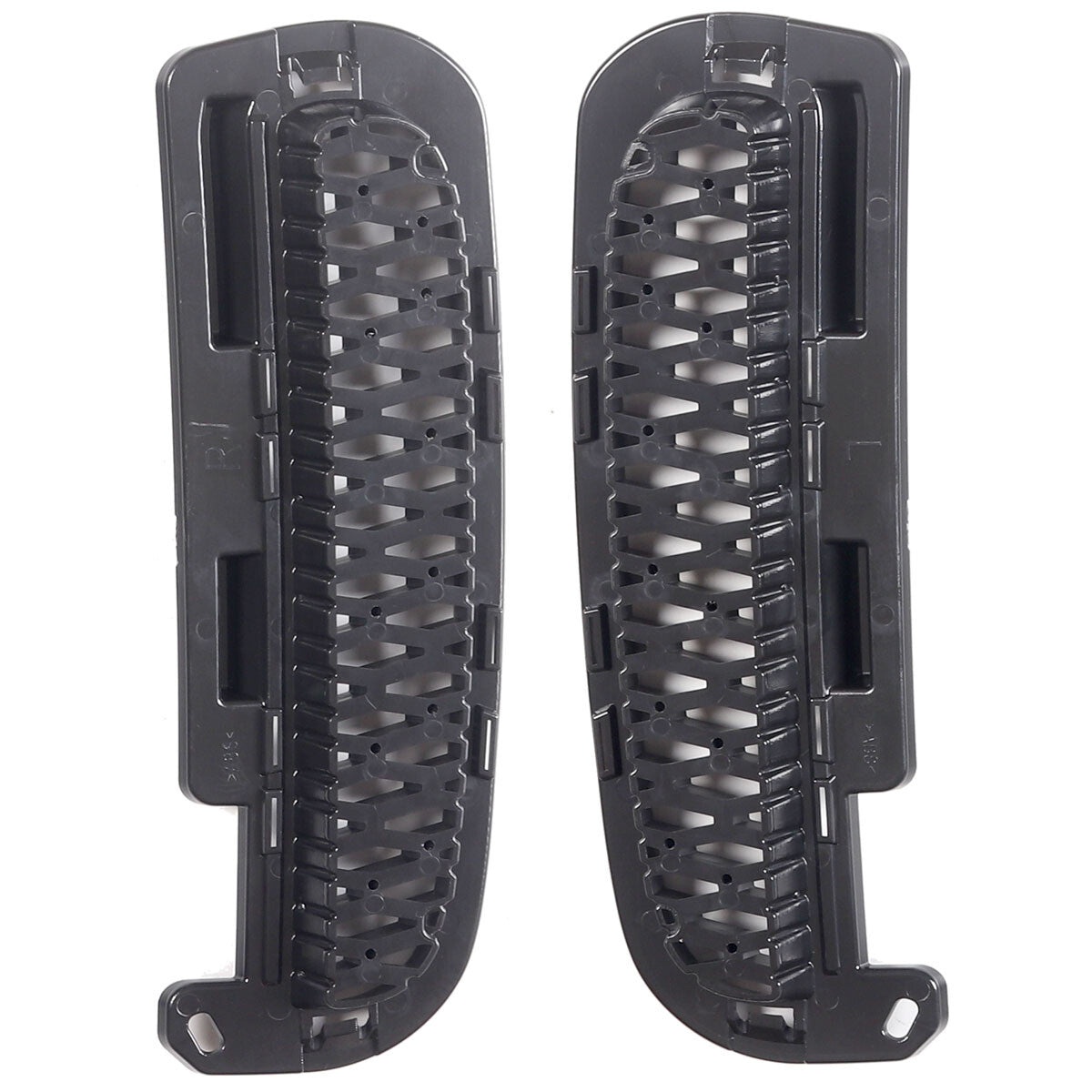 pair of front bumper side insert grille covers fit the for Land Rover Discovery 2017 - 20