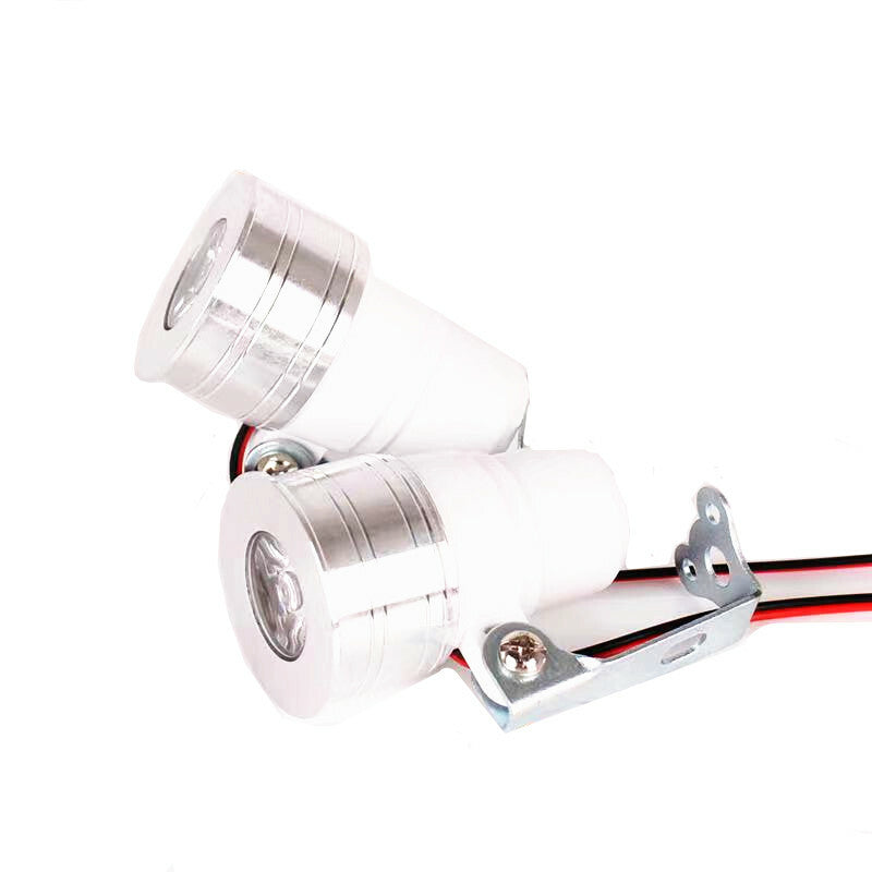 2Pc Motobike Red LED Turn Short Turn Signal Light Indicator Blinker Flasher Lamp