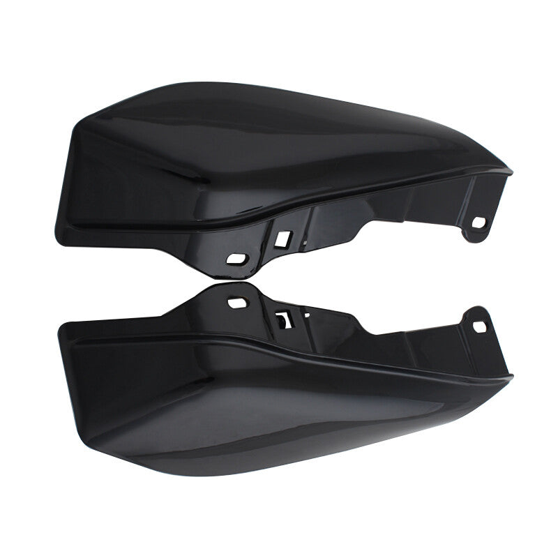 Black Mid-Frame Air Deflectors Heat Shield for Harley Touring Road Glide 09-16