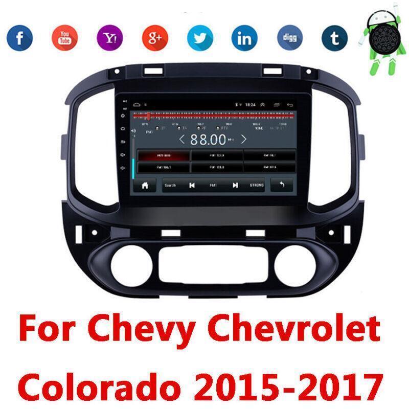 9 Android 10 Car Radio GPS Multimedia Player for Chevy for Chevrolet Colorado 15-17