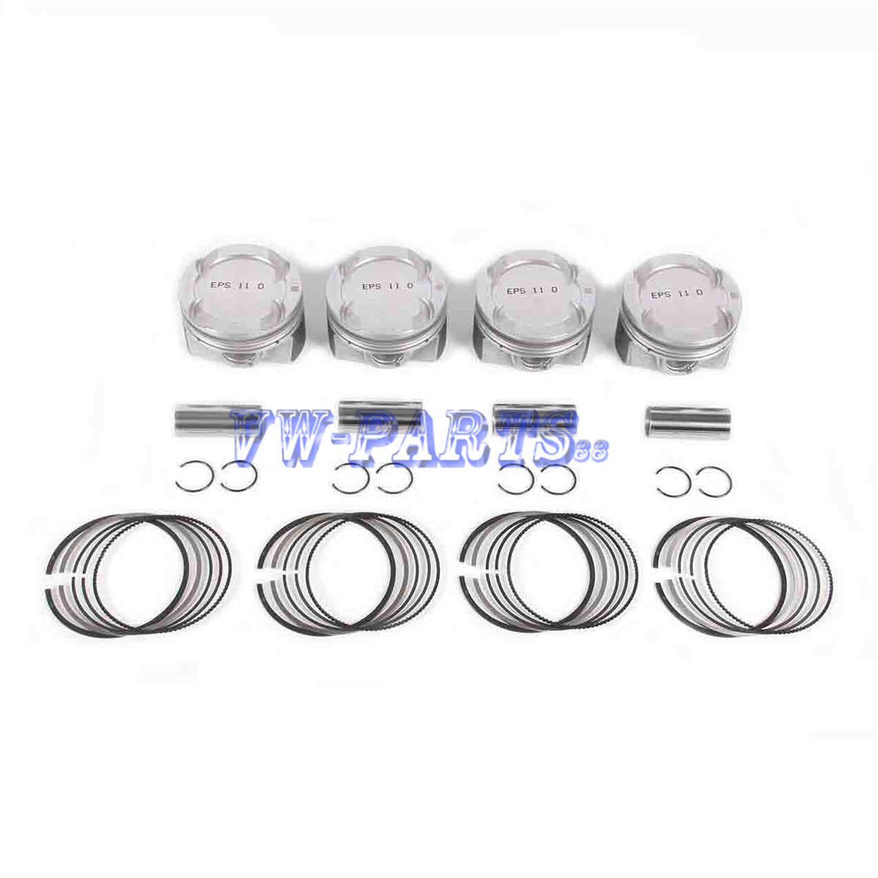 2.0T Pistons Rings +0.5 Kit Fit for BMW 320i 420i X1 X4 11259468870