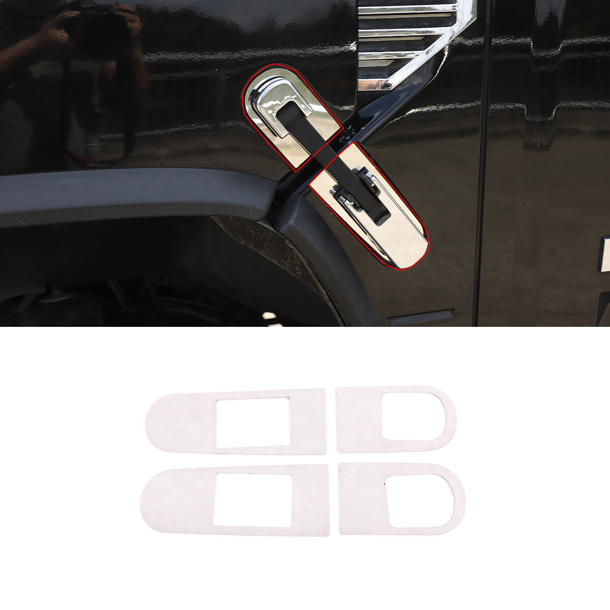 Gas brake pedal cover trim for Mercedes-Benz CES, GLC, GLE, W205, W213, X253, W167