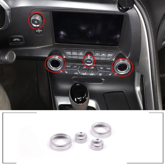 ABS automotive front dashboard storage box trim container for Corvette C8 2020 - 2023