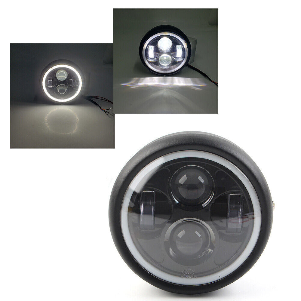 5,75 LED Scheinwerfer DRL Blinker Rundes Licht f¨¹r for Harley Motorrad