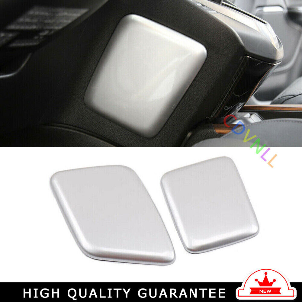 Gear Shift Both Side Panel Cover Trim for Honda CRV CR-V 2017-2022 Matte Silver