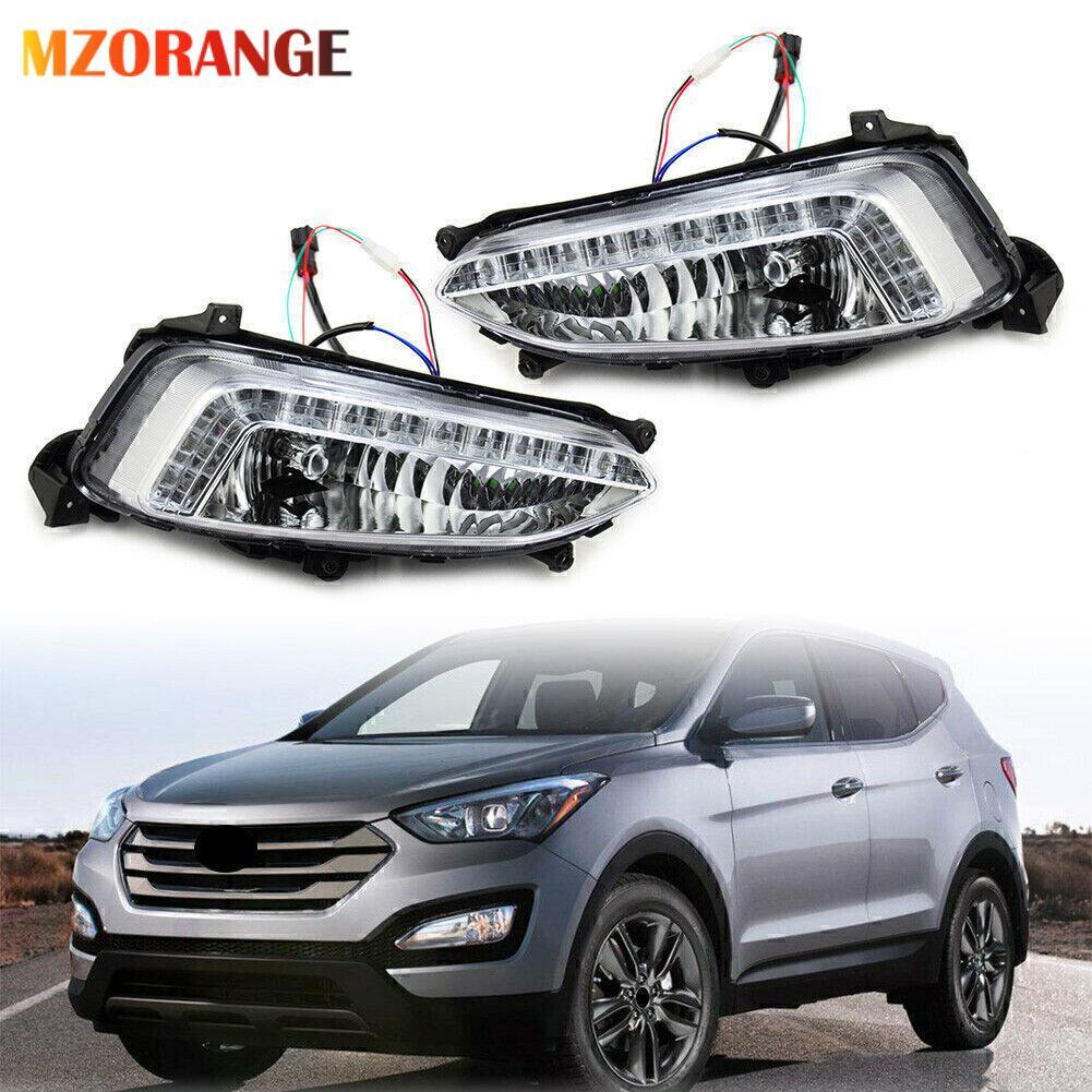 2¡Á F¨¹r for Hyundai IX45 2013-2015 Tagfahrlicht Nebelscheinwerfer Links+Rechts NEU