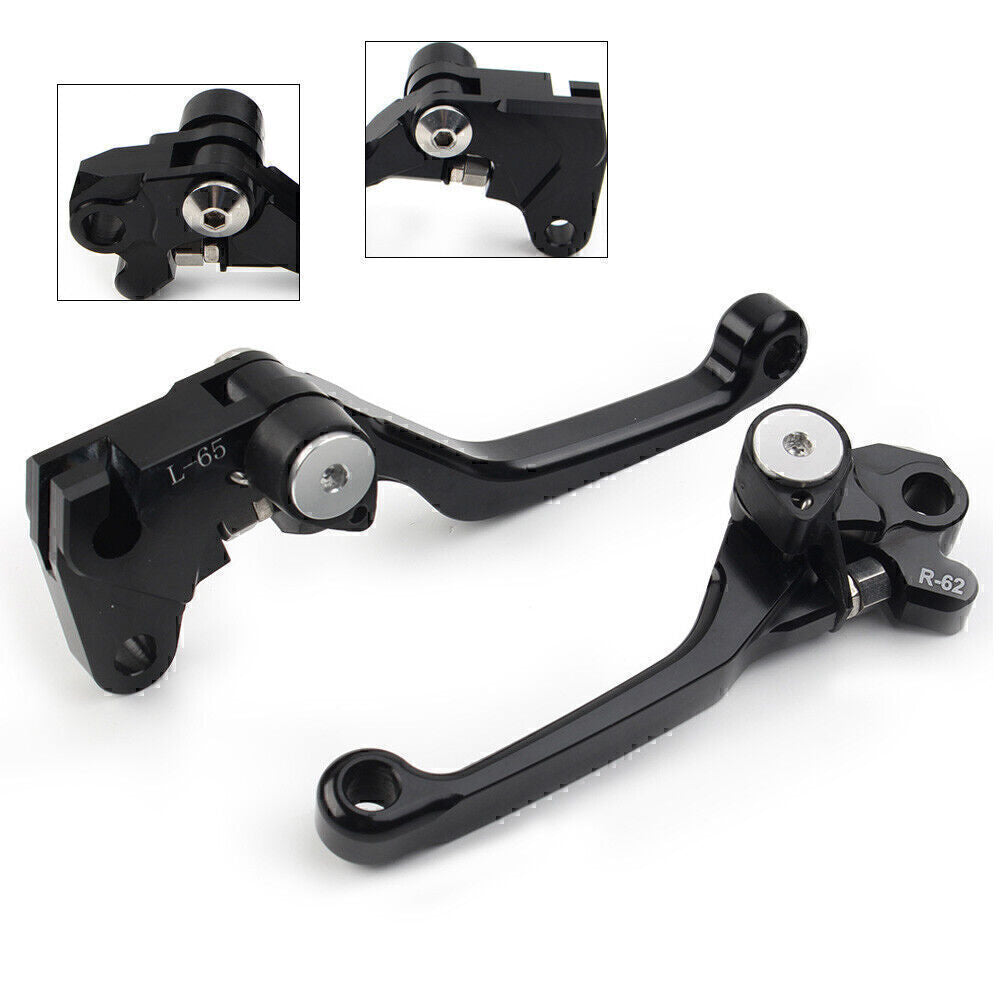 Drehpunkt Bremse Kupplung Hebel F¨¹r for YAMAHA WR250F WR450F WR250F WR450F Schwarz