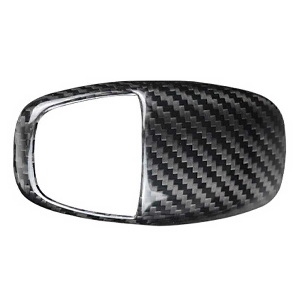 Carbon Fiber Gear Shift Knob Head Cover Trim for Challenger Charger 2015-2020
