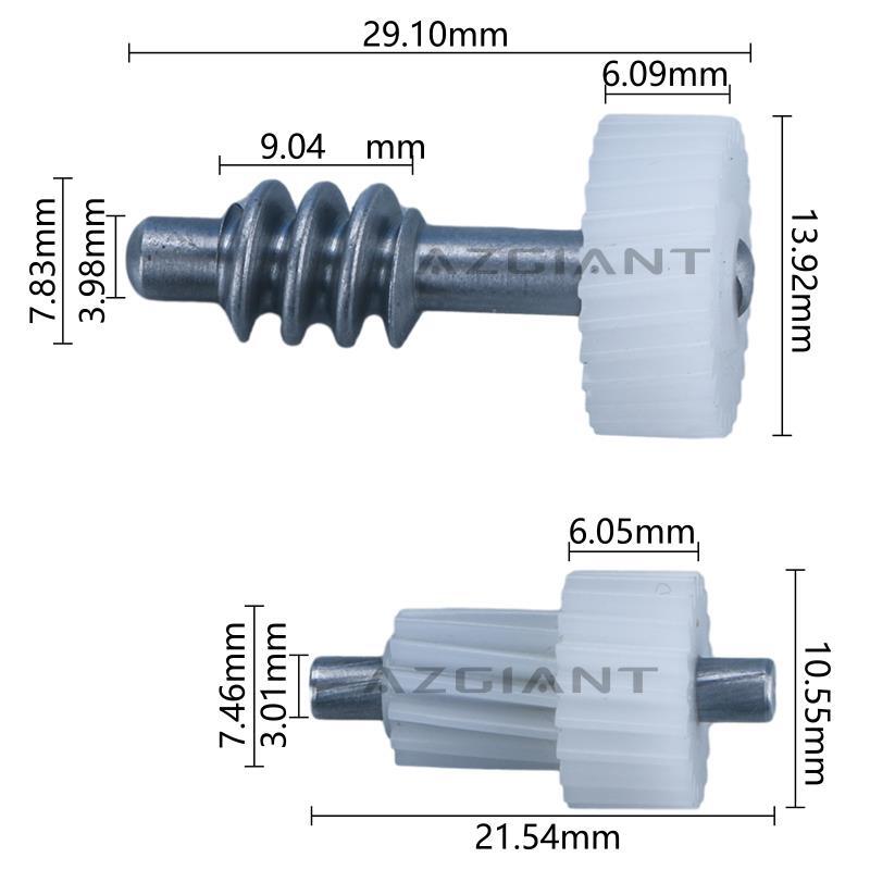 Suitable for 2004-2006 Magnus MK1/Evanda MK1 side mirror folding motor gear.