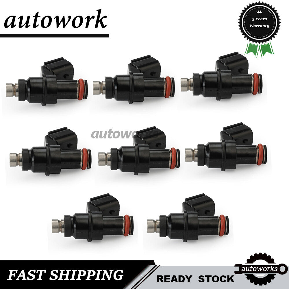 Set of 8 15710-21H00 1571021H00 Fuel Injector for Suzuki GSXR1000 2007 2008 K7