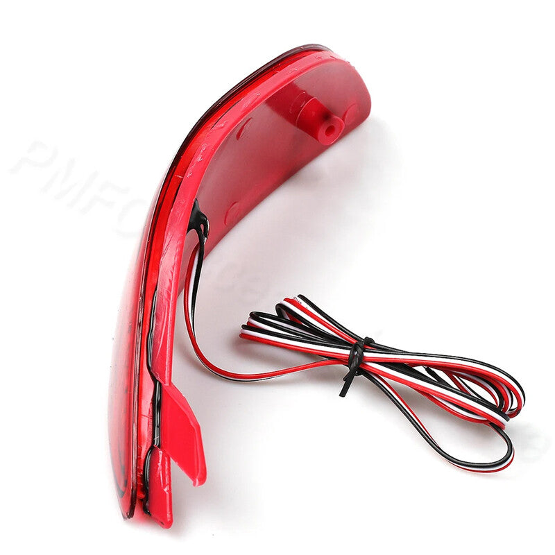 A pair of LED rear bumper brake lights are available for the for Hyundai Accent Verna Brio Solaris 2008 - 2015.