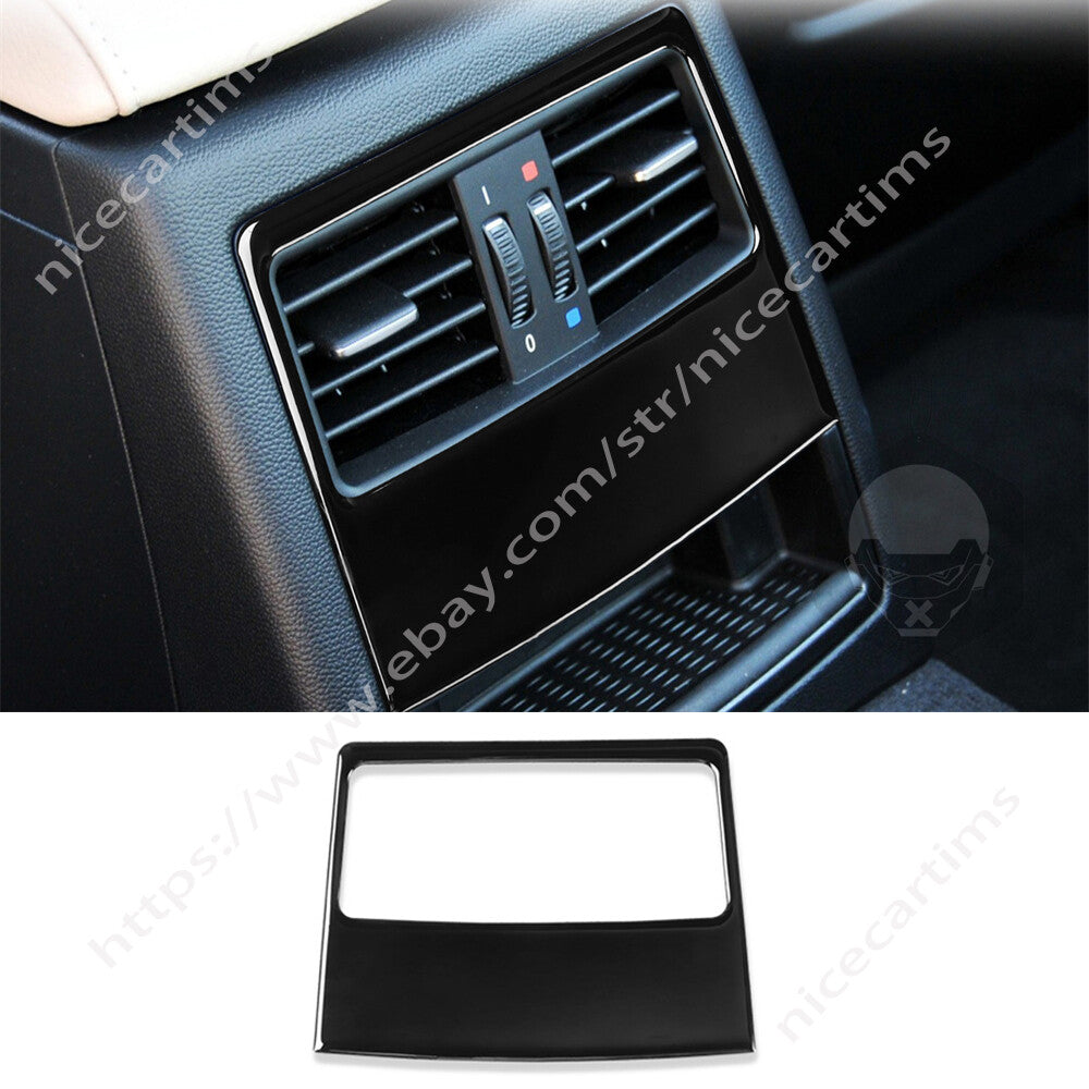 Fit for BMW 3 Series E90 E92 2005-12 Black Rear Air Vent Outlet Panel Cover Trim