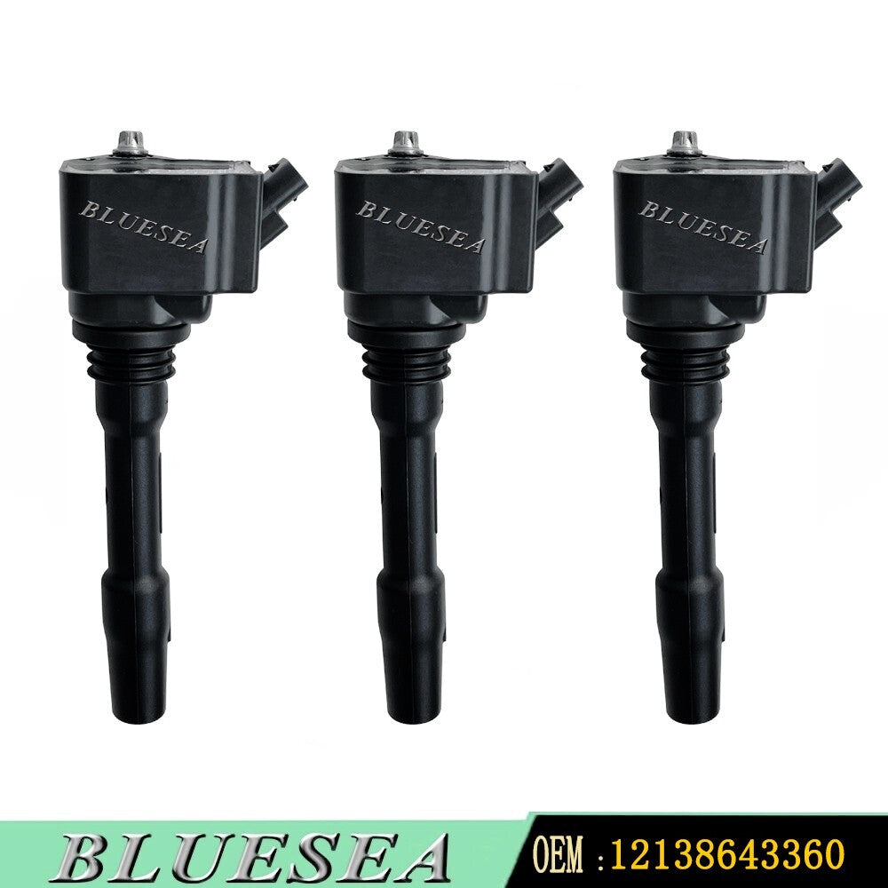 3pcs ignition coil 12138643360 for BMW 230i 330i 340i 430i 440i 530i 740i X1 i8