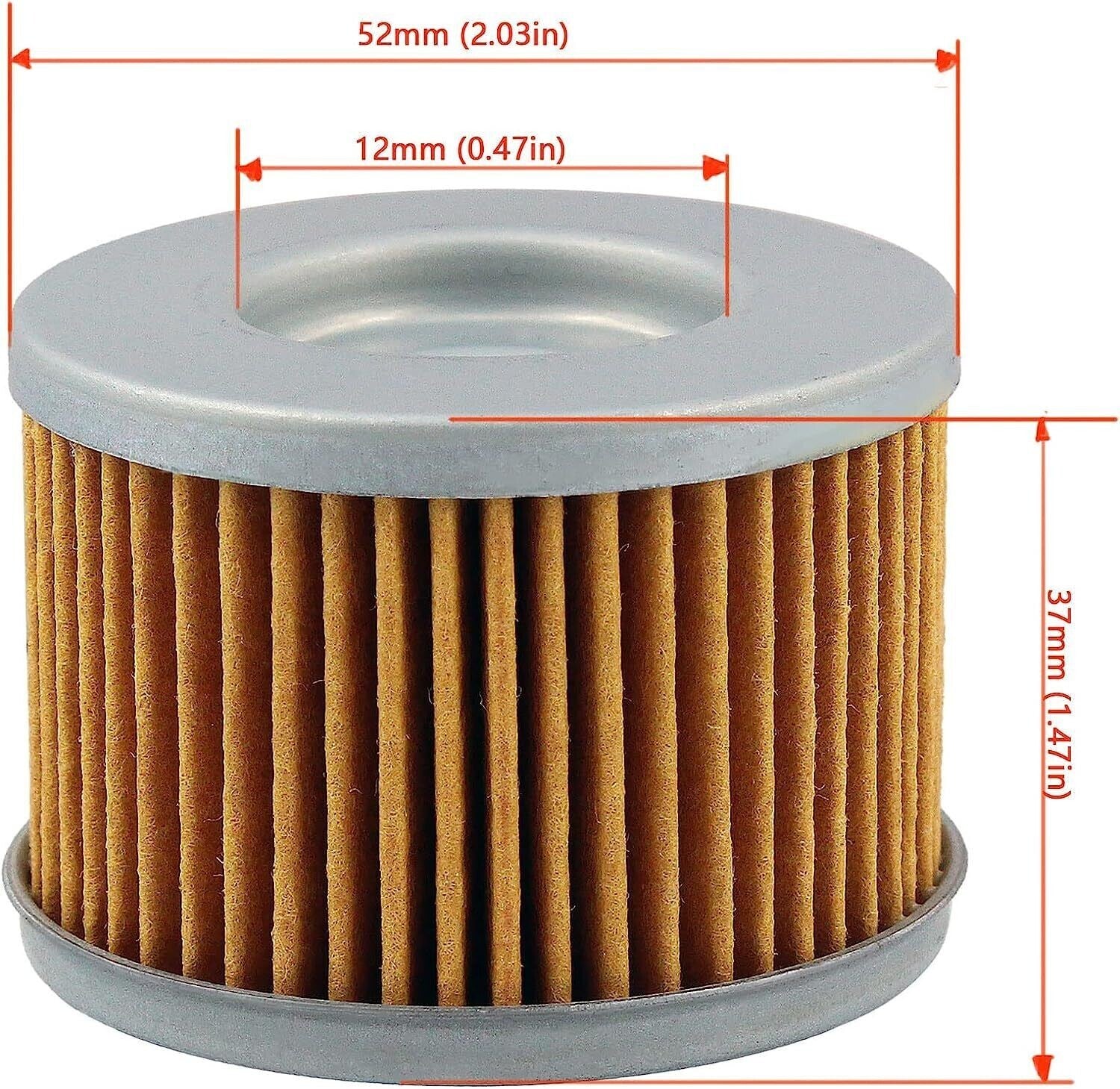 3pcs Oil Filter for Honda TRX400EX 397 1999-2008 TRX250 TRX300EX TRX350 TRX650FA