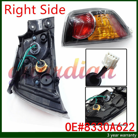 New Right Passenger Side Tail Light Lamp 09-15 For Mitsubish Sedan 8330A622
