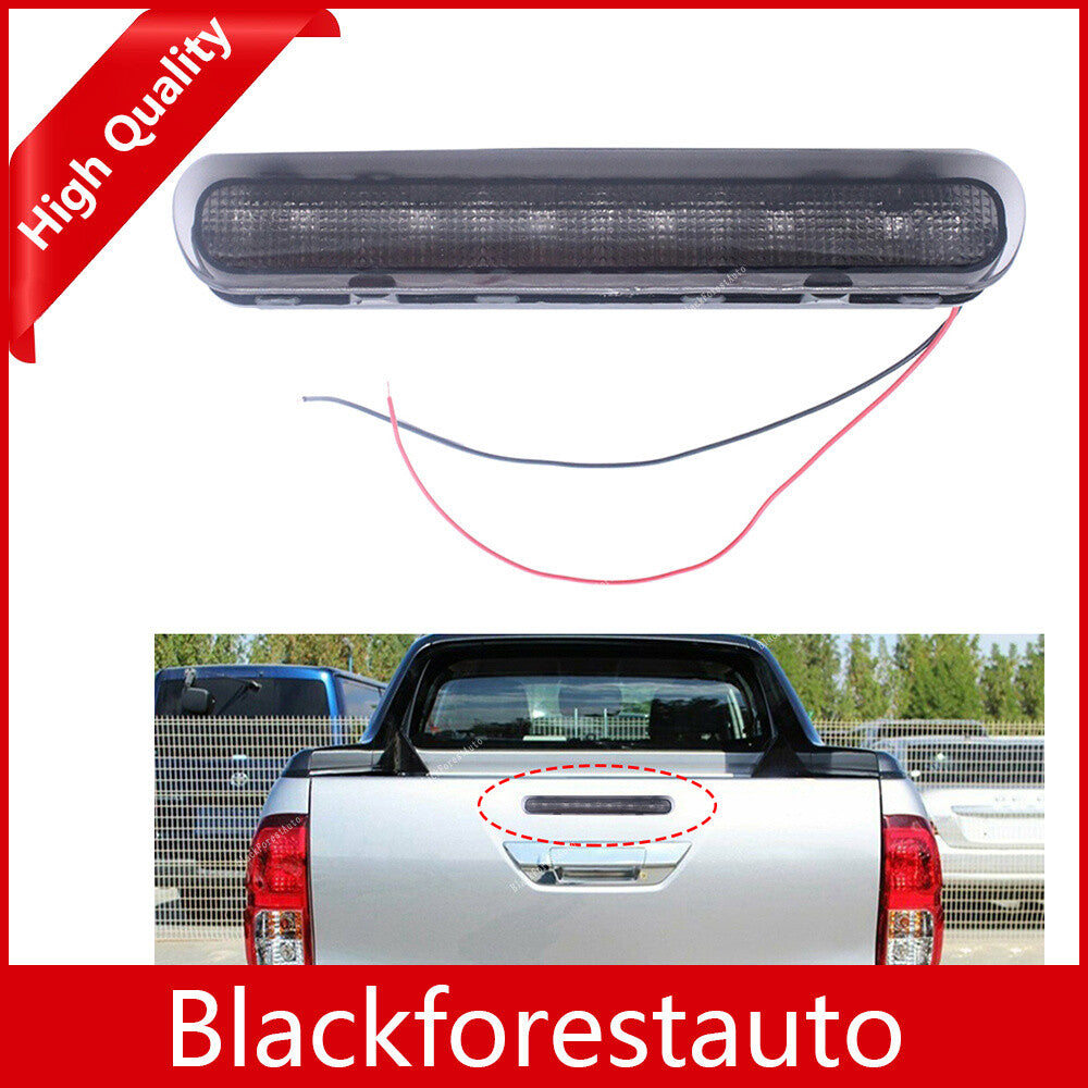 Black Lens For 2005-14 for Toyota Hilux VIGO SR5 LED Tail Lamp High 3rd Brake Light