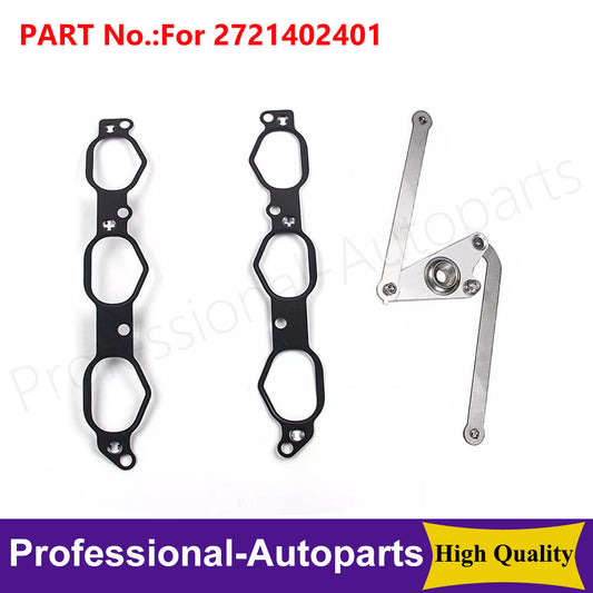 Intake manifold gasket and bracket repair kit for Mercedes M272 M273