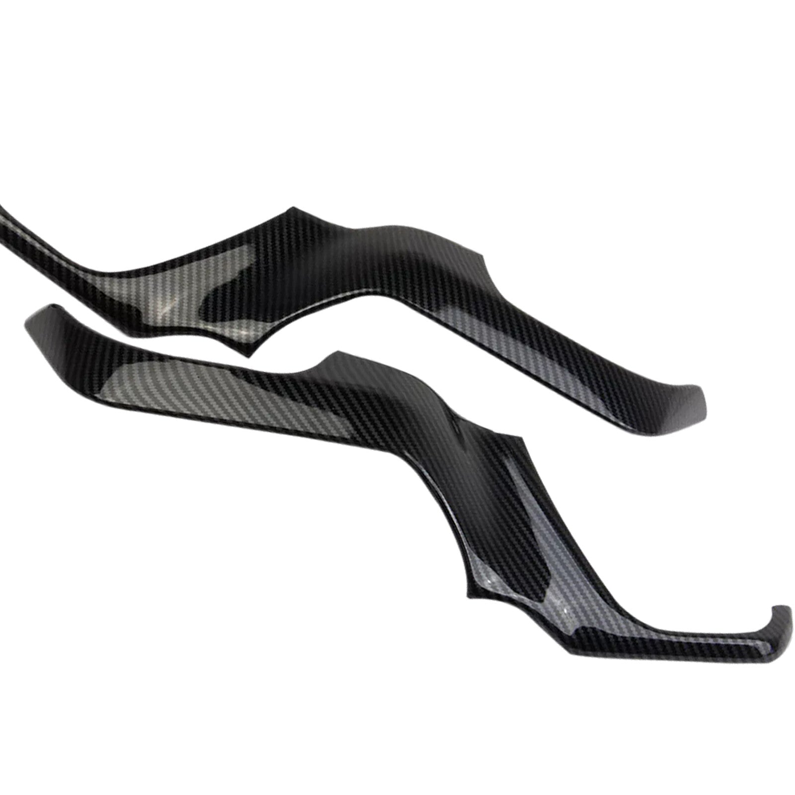 Carbon Fiber inner Navigation Air Vent Outlet Trim for Dodge for Ram 1500 2500 3500