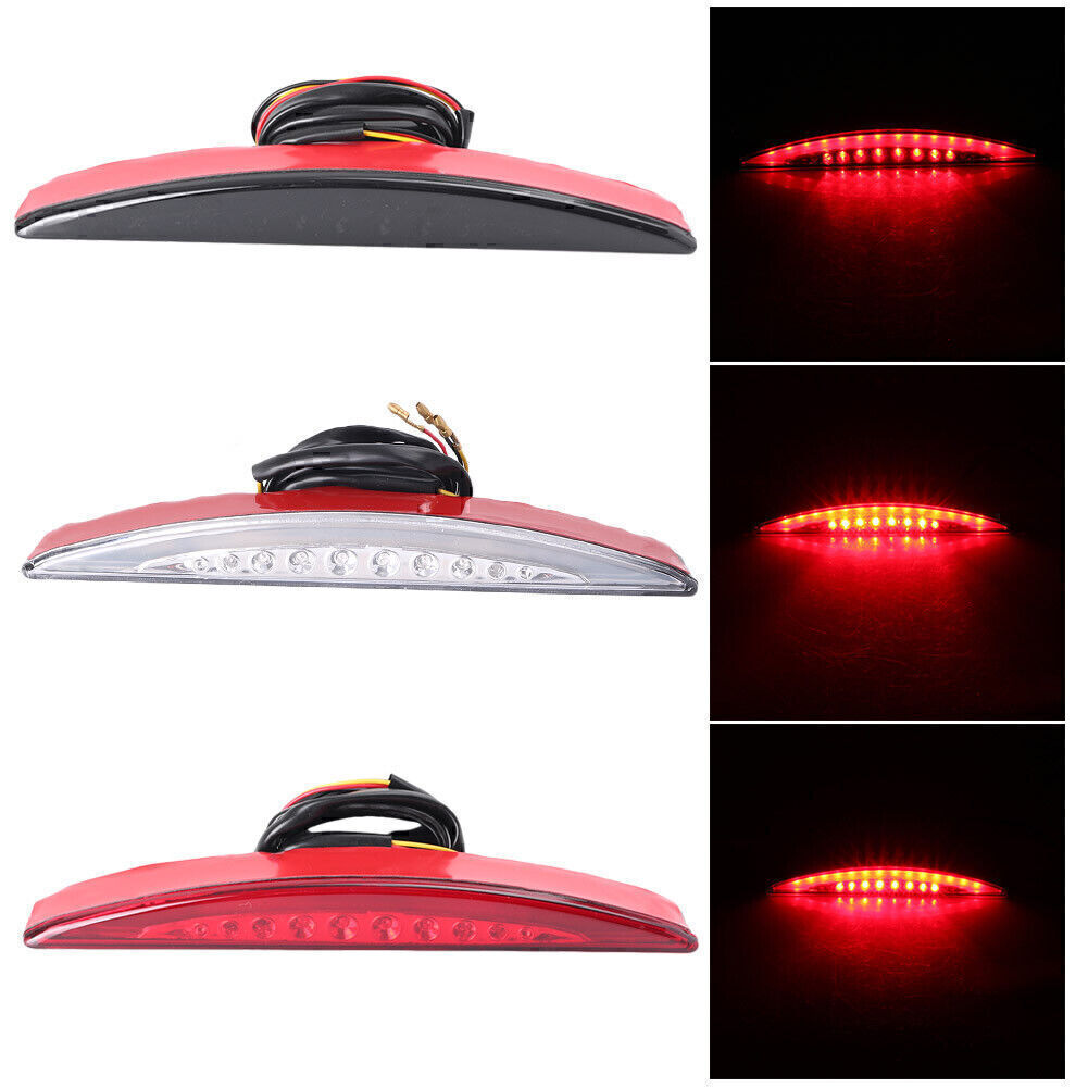 LED Rear Fender Tip Brake Tail Light Fit for Harley C2010 Dyna Fat Bob FXDF 2008
