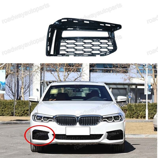 Right 51118068340 Fog Light Cover Grille for BMW 5 Series G38 M Sport 2018-2020