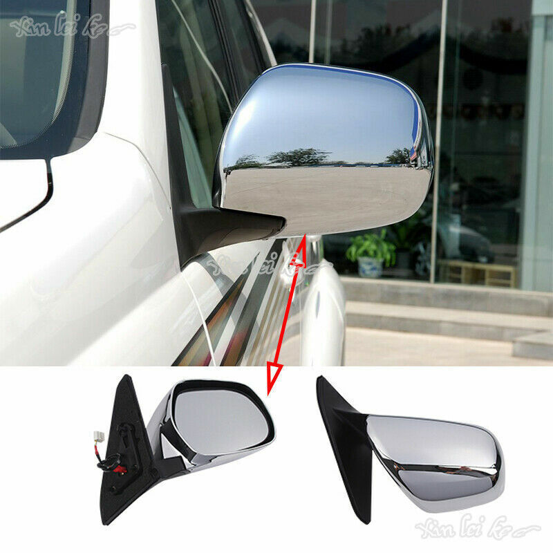 for Land Cruiser Prado 2003-09 Side Rearview Mirror Power LHRH Pair Replace 2x